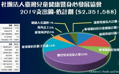 2019 收支報告